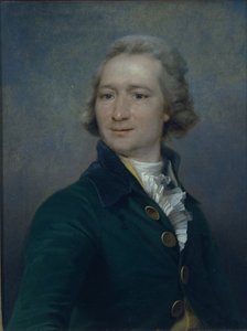 Portrett av poeten Ivan Ivanovich Dmitriev 1760-1837