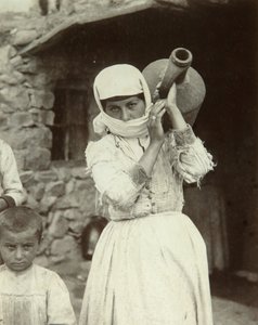 Armensk landjente, Jerevan (s/hvitt-bilde)