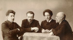 Fire russiske diktere, tidlig på 1900-tallet.