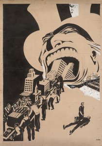 Kapitalismen sluker alt, 1920.