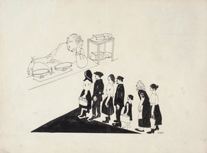 Køen, 1920. av Dmitriy Stakhievich Moor