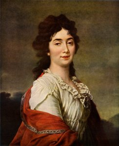 Portrett av Anna Stepanovna Protosova, 1800, 1965.