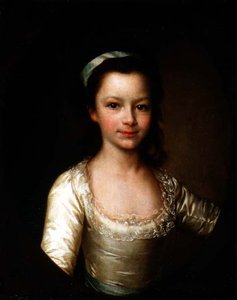 Portrett av Contess Ekaterina Artemyeva Vorontsova (1780-1836) slutten av 1780-årene