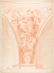 Saint Luke av Domenichino