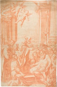 Den siste nattverden til Saint Hieronymus av Domenichino