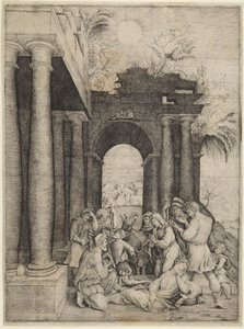 Hyrdenes tilbedelse av Domenico Beccafumi