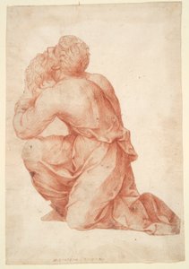 knelende mann av Domenico Beccafumi
