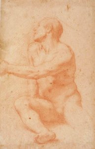 Sittende naken