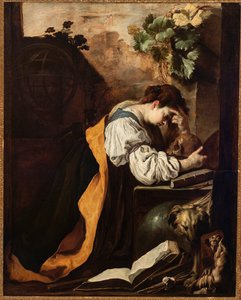 Meditasjon Malinconia, ca. 1618.