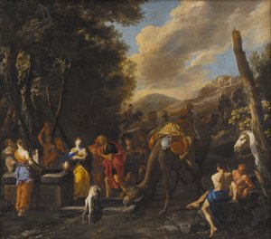 Rebecca og Eliezer ved brønnen