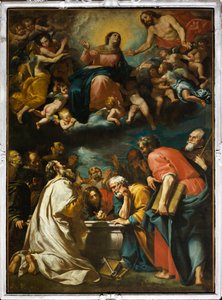 Assumption of the Virgin (olje på lerret)