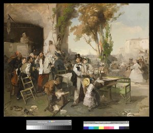 Bulletin som kunngjør freden i Villafranca, 1861-62