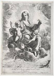Madonna av rosenkransen av Domenico Maria Canuti