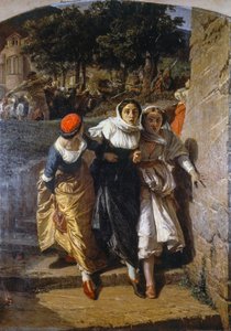 sicilianske vesper av Domenico Morelli