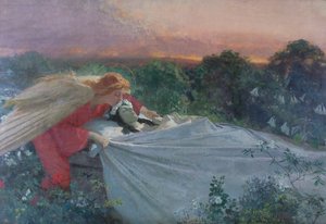 Dødens engel av Domenico Morelli