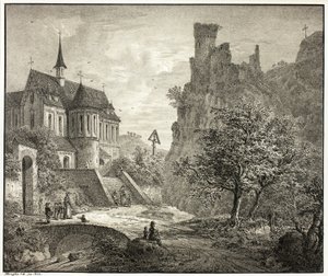 kirke i Kobern på Mosel