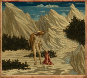 Saint John in the Desert, ca. 14451450.
