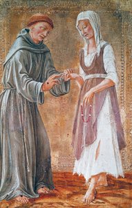St Francis gifter seg med fattigdom