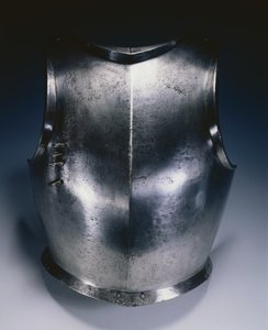 Gotisk brystplate med lansestøttefeste, ca. 1490-1500 av Domenico dei Barini