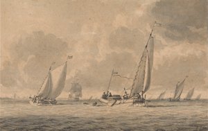 Lektere på vei ut til havet av Dominic Serres