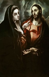 Kristus tar avskjed med sin mor, ca. 1600.