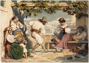 La Saltarelle, 1800-tallet.