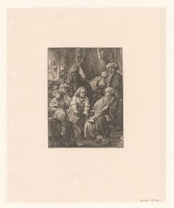 Joseph forteller sine drømmer av Dominique Vivant Denon (baron) (workshop of)