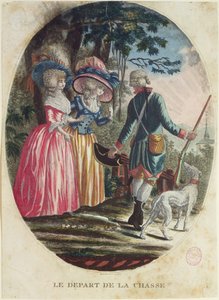Avreise for jakten av Dominique Vivant Denon