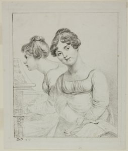 Madame Lavallée og Madame de Valory av Dominique Vivant Denon