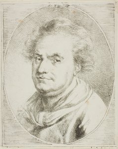 Portrett av Crebillon av Dominique Vivant Denon