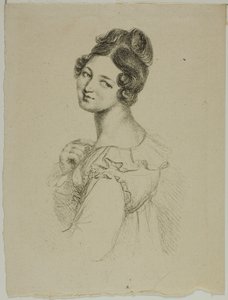 Portrett av Madame Giacomelli av Dominique Vivant Denon
