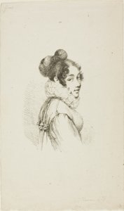 Portrett av en ung dame av Dominique Vivant Denon