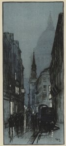 St Pauls Cathedral, fra Watling Street