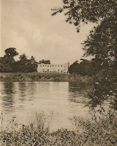 Fair Thames Washes the Reedy Banks av Syon House, c1935. av Donald McLeish