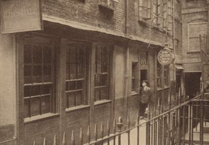 Ye Olde Cheshire Cheese Pub (s/hv-bilde) av Donald McLeish