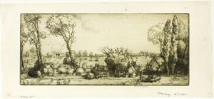Landskap, Poigny av Donald Shaw MacLaughlan