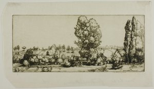 Landskap, Poigny av Donald Shaw MacLaughlan