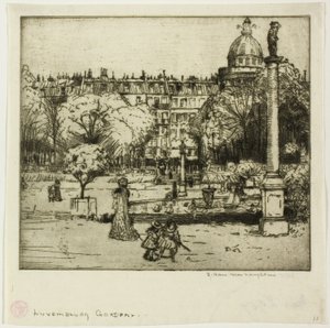 Luxembourghagen, Paris av Donald Shaw MacLaughlan