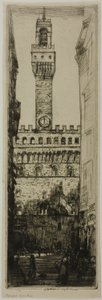 Palazzo Vecchio, Firenze av Donald Shaw MacLaughlan