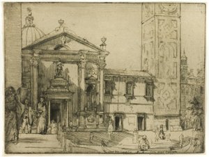 Santa Maria Formosa, Venezia av Donald Shaw MacLaughlan