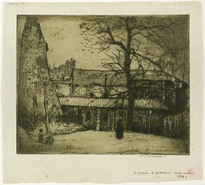 St. Julien-le-Pauvre av Donald Shaw MacLaughlan