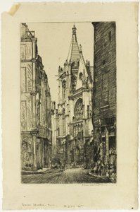 St. Severin, Paris av Donald Shaw MacLaughlan