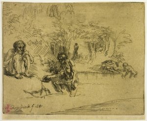Badegjestene av Donald Shaw MacLaughlan