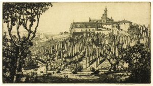 The Certosa, Firenze av Donald Shaw MacLaughlan