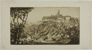 The Certosa, Firenze av Donald Shaw MacLaughlan