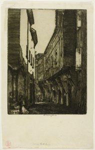 Via San Vitale, Bologna av Donald Shaw MacLaughlan