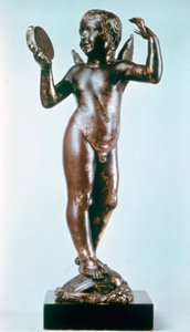 Engel med tamburin, 1429 av Donatello