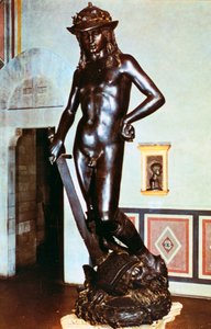 Bronsestatue av David, c1430-1440