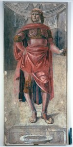 Man with a Two-handed Sword, ac.1486 (frittstående freskomaleri montert på lerret)