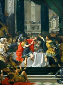 Alexander den store truet av sin far, sannsynligvis 17001705.